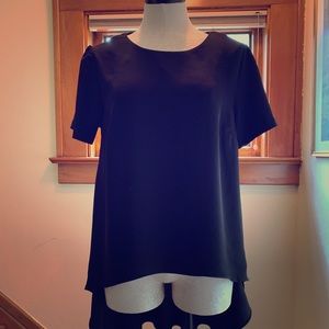 High-low blouse in black from Philosophy